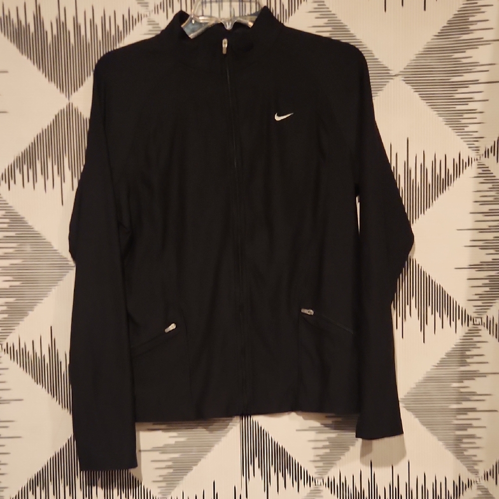 Nike Black Full-Zip Womens Lg